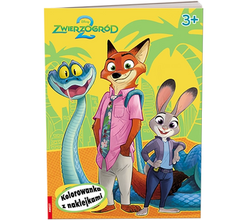 Disney Zwierzogród 2 Kolorowanka z naklejkami NA-9142