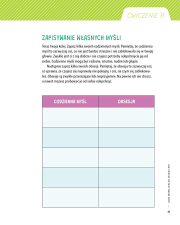 Wygraj z OCD Ćwiczenia dla dzieci