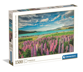 Puzzle 1500 HQ Lupins at Lake Tekapo 31728