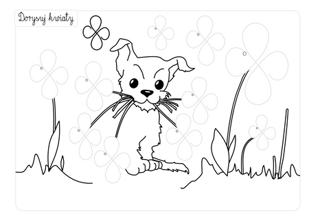 Nauka pisania metodą płynnego ruchu Ćwiczenia koniczynowe