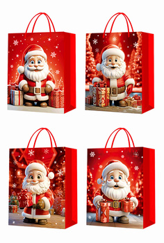 Torebki prezentowe BN 12 sztuk mix wzorów WK 22434 XS