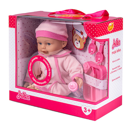 Lalka Julka z akcesoriami do karmienia SP83507 AN01