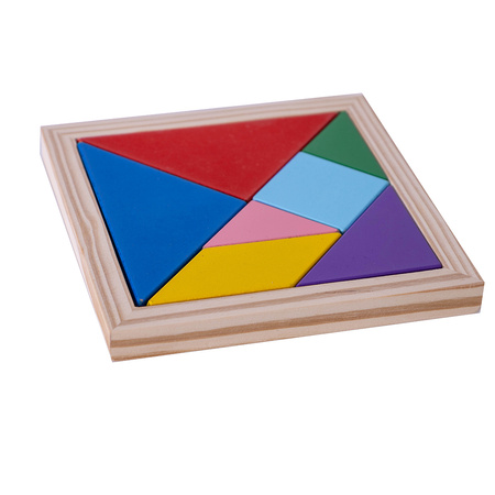 Układanka drewniana tangram
