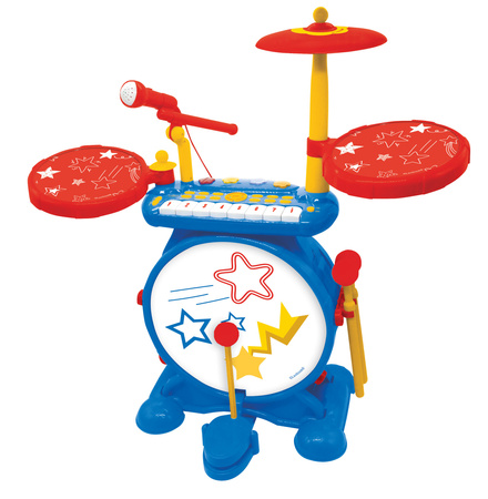 Elektroniczny zestaw muzyczny perkusja z keybordem K610