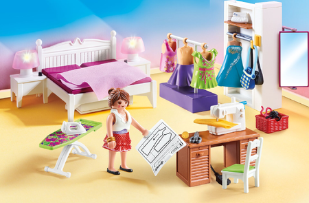 Playmobil Sypialnia z kącikiem do szycia 70208