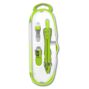 Cyrkiel szkolny Penmate PC-101 z grafitem 2 mm zielony