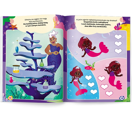 Disney Mix 100 brokatowych naklejek NB-9112