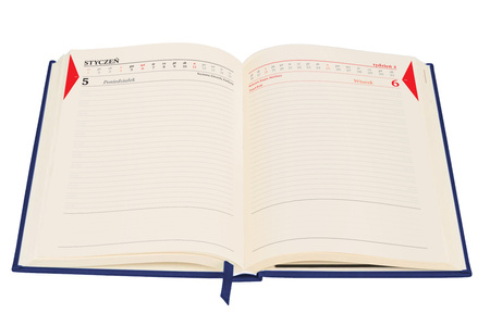 Kalendarz 2026 Colorfix A5 DNS granatowy