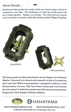 Łamigłówka Huzzle Cast Cage poziom 3/6