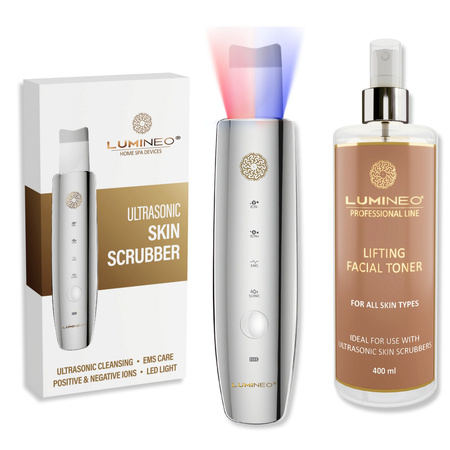 Peeling kawitacyjny Led + tonik lifting LUMINEO