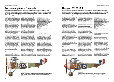 Brytyjskie samoloty I wojny światowej. Myśliwce, Bombowce, Samoloty rozpoznawcze