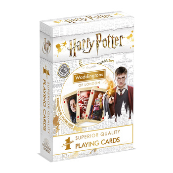 Karty do gry Waddingtons No.1 Harry Potter White