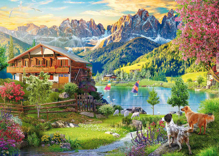 Puzzle 1000 PQ Relaks w Dolomitach 113693