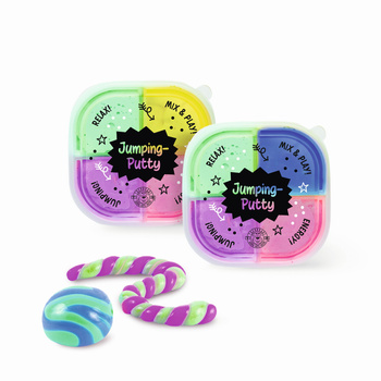 Skacząca plastelina 1szt.mix