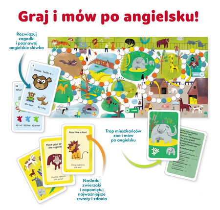 Gra Wyprawa po słówka Angielski dla dzieci