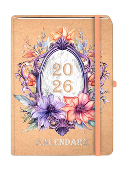 Kalendarz 2026 Kraft A5 TNS Lustro