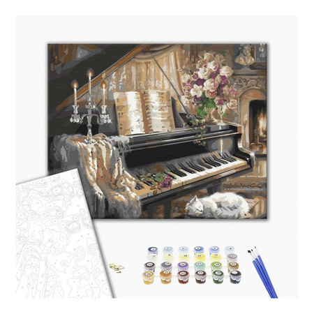 Malowanie po numerach BRUSHME 40x50cm Komfort Beethovena