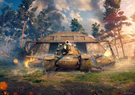 Puzzle 1000 Gaming World of Tanks Wingback