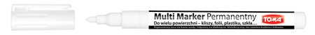 Paczka Marker permanentny biały soft 1,5mm 20szt.