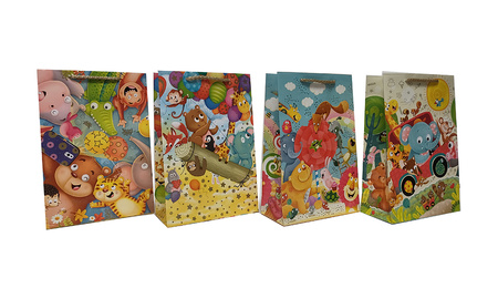 Torebki prezentowe T4-122 Dzieci 10 sztuk