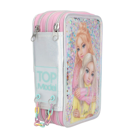 Piórnik potrójny z wyposażeniem Top Model Electric 13196A