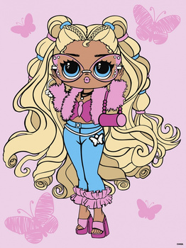 Malowanie po numerach IDEYKA 30x40cm L.O.L. Surprise! Tweens Olivia