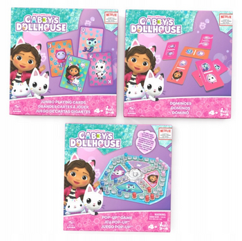 Gra 3w1 Koci Domek Gabi