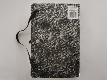 Kalendarz 2026 Jazz A5 dzienny motyl-srebrny