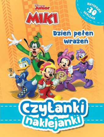Dzień pełen wrażeń. Junior Miki. Disney. Czytanki naklejanki
