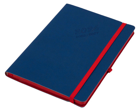 Kalendarz 2026 18 m-cy. Hip hop B5 tygodniowy granatowy