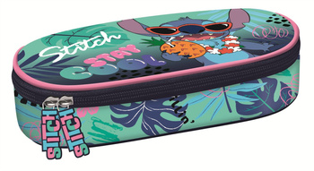 Piórnik saszetka usztywniona z wewnętrzną klapką Stitch Stay Cool