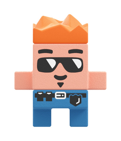 Klocki konstrukcyjne Waffle City Posterunek Policji 280 elementów