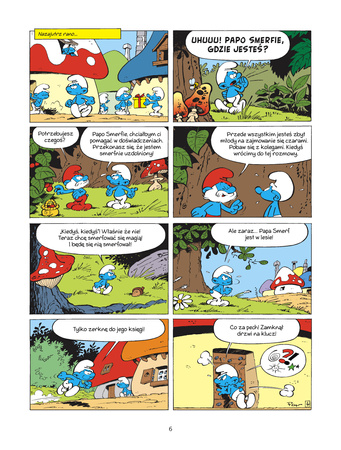 Smerf Czarnoksiężnik. Smerfy Komiks