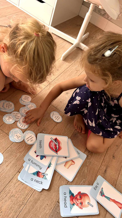 CUTE TALKERS BODY Zestaw do nauki języka angielskiego