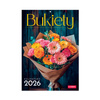 Kalendarz 2026 Bukiety A4 ścienny