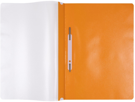 Paczka skoroszyt A4 Office Products PP miękki wpinany pomarańczowy 25 sztuk