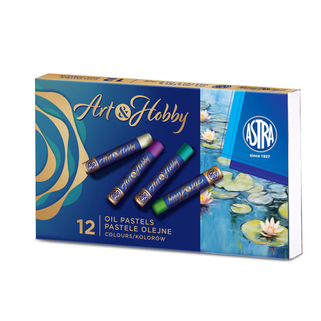 Pastele olejne ASTRA ART&HOBBY 12 kolorów