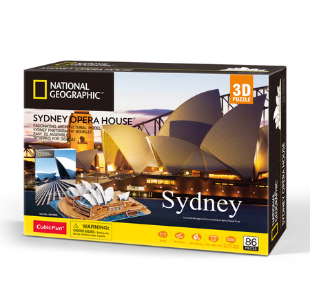 Puzzle 86 3D National Geographic Sydney