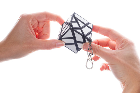 Łamigłówka MINI brelok Ghost Cube Recent Toys poziom 5/5