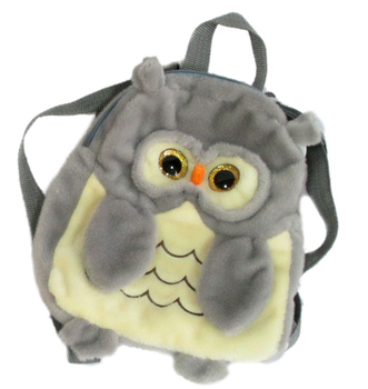 Plecak pluszowy Sowa S1248 1szt.mix