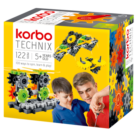 Klocki Korbo Technix 122 elementów