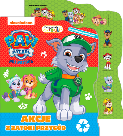 Akcje z zatoki przygód. Psi Patrol. Przyjaciele z bajki