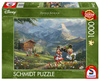 Puzzle 1000 PQ T. Kinkade Miki & Minnie w Alpach Disney 110792