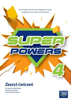 Język angielski super powers NEON zeszyt ćwiczeń dla klasy 4 szkoły podstawowej EDYCJA 2023-2025