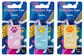 Korektor w taśmie Kocia łapka 5mm x 6m 1 szt. mix