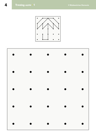Trening oczu 1. 40 ćwiczeń stymulujących i usprawniających ruchy optomotoryczne oczu