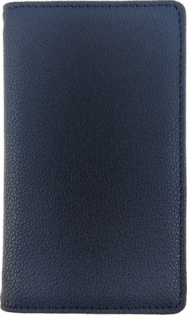 Kalendarz 2026 B6 tygodniowy ekoskóra granatowy