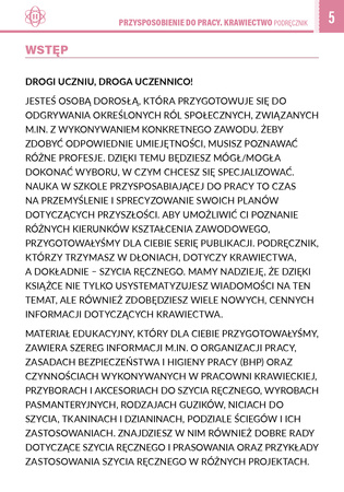 Przysposobienie do pracy Krawiectwo Podręcznik dla uczniów z niepełnosprawnością intelektualną