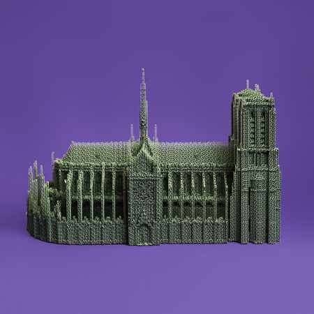Cartonic 3D Puzzle NOTRE-DAME DE PARIS
