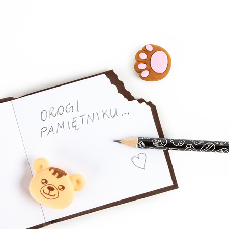 Pamiętnik z akcesoriami wafelek Kidea